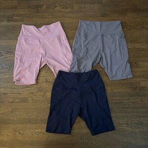 3 Pack Super Stretchy Bike Shorts